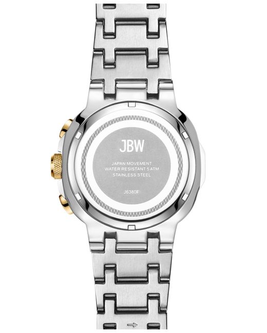 JBW Metallic Heist Multifunction Two-tone Stainless Steel Watch for men