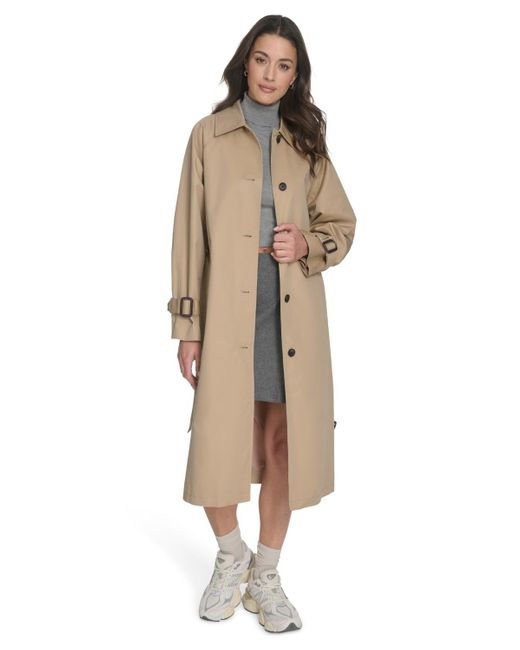 Levi's Natural Regular Single Breasted Trench Coat