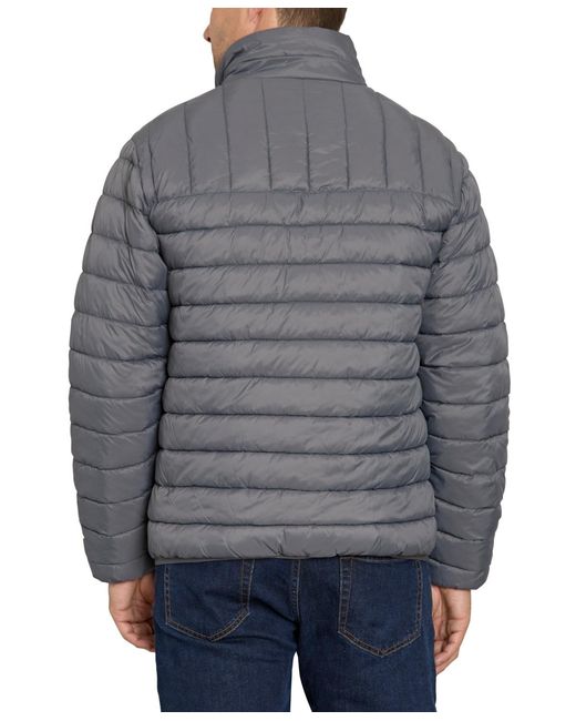 Izod Gray Puffer Jacket for men