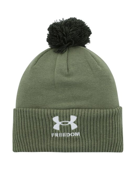 Under Armour Green Auburn Tigers Freedom Collection Cuffed Knit Hat for men