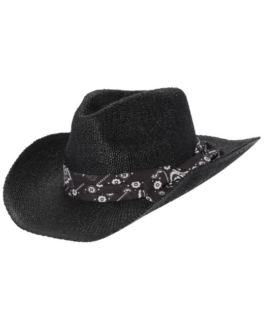 Lauren by Ralph Lauren Black Cowboy Hat