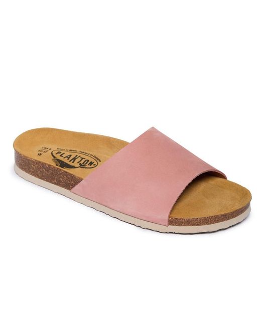 Plakton Pink Flat Sandal Bala