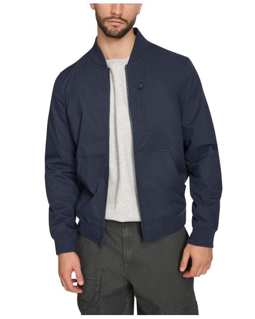 Levi's Blue Military Bomber Jacket for men