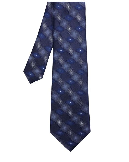 DKNY Blue Tossed Slim Design Tie for men