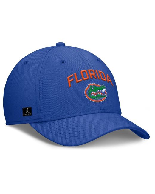 Nike Blue Florida Gators 2025 On-field Rise Performance Flex Hat for men