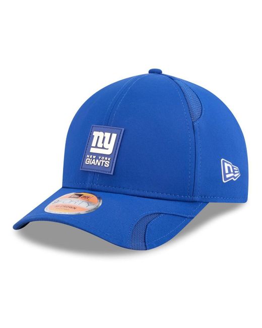 KTZ Blue New York Giants 2025 Sideline M-crown 9forty Adjustable Hat for men