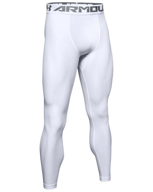white under armour compression pants