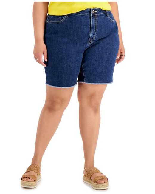 macys plus size bermuda shorts