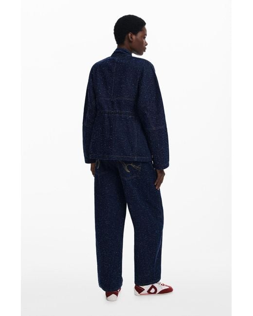 Desigual Blue Trucker Jacket