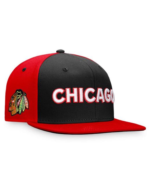 Fanatics Red Chicago Hawks Special Edition 2.0 Snapback Hat for men