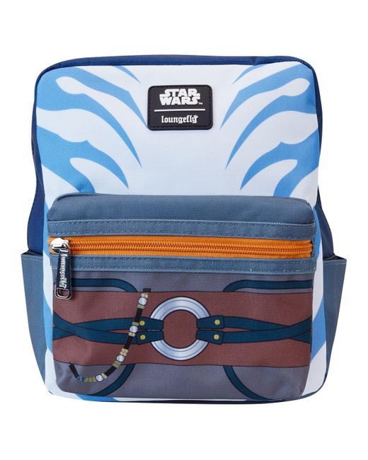 Loungefly Blue The Mandalorian Ahsoka Cosplay Mini Backpack
