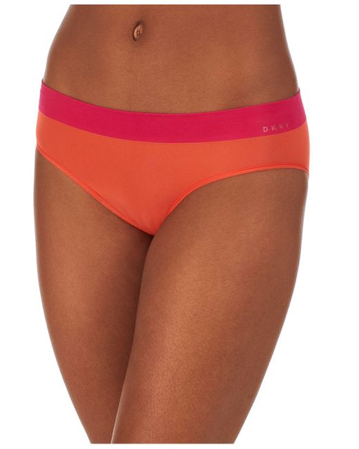DKNY Seamless Litewear Bikini Underwear Dk5017 in Red