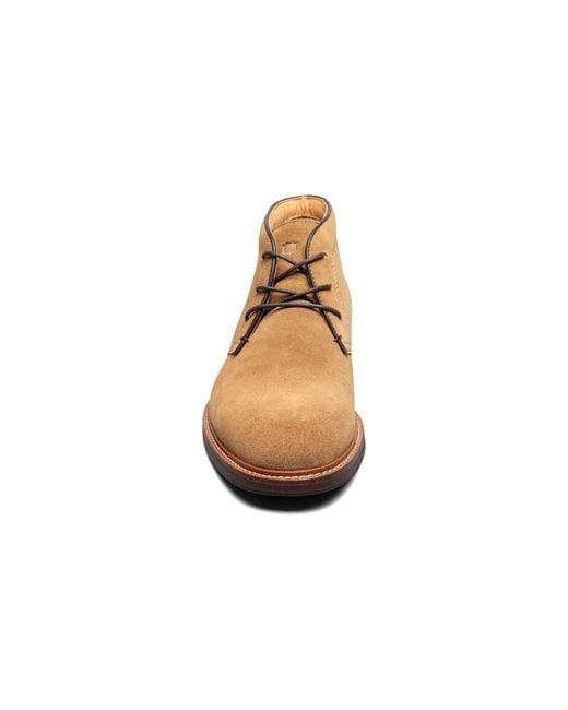 Florsheim Brown Anthem Plain Toe Chukka Boot for men