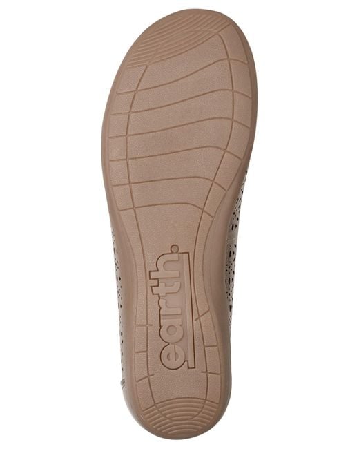 Earth Brown Bria Casual Flat