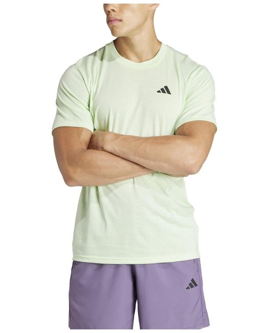 Adidas Green Essentials Feel Ready Logo Training T-shirt for men