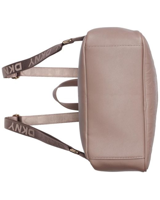 DKNY Gray Clean Cut 14" Backpack
