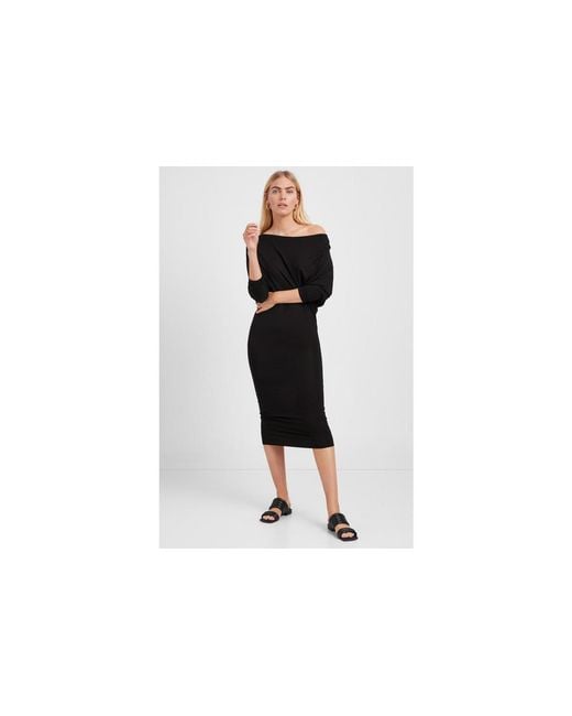 MARCELLA Black Julia Dress