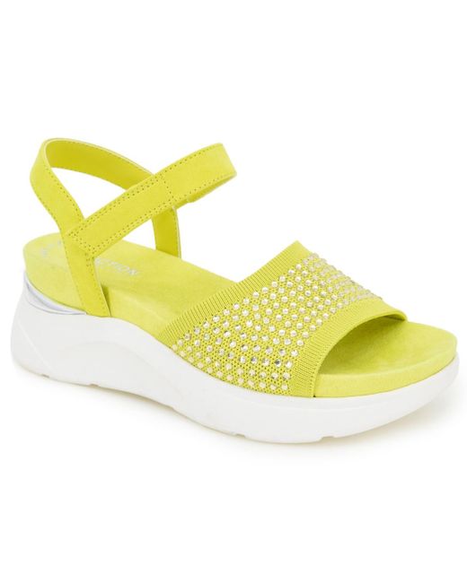 Kenneth Cole Yellow Hera Sandals