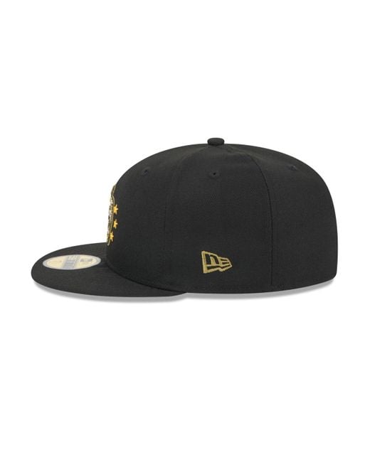 KTZ Black San Diego Padres 2024 Armed Forces Day On-field 59fifty Fitted Hat for men
