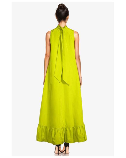 ONE33 SOCIAL Yellow The Yolanda High-low Maxi Gown