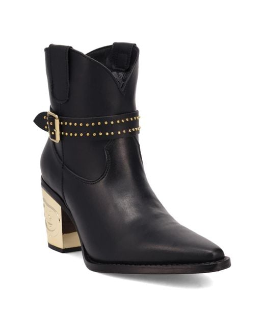 Dingo Black Milano Leather Bootie