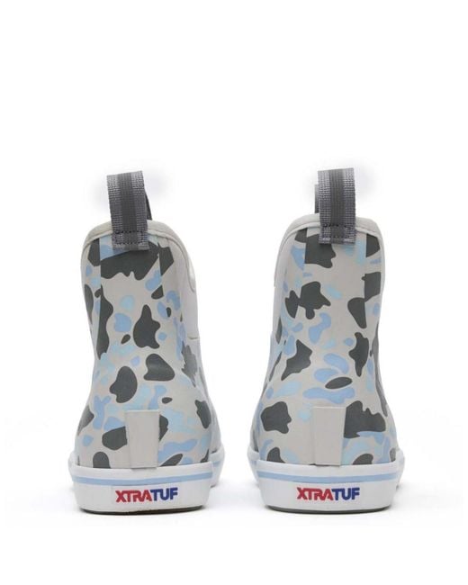 XtraTuf Blue Ankle Deck Boot