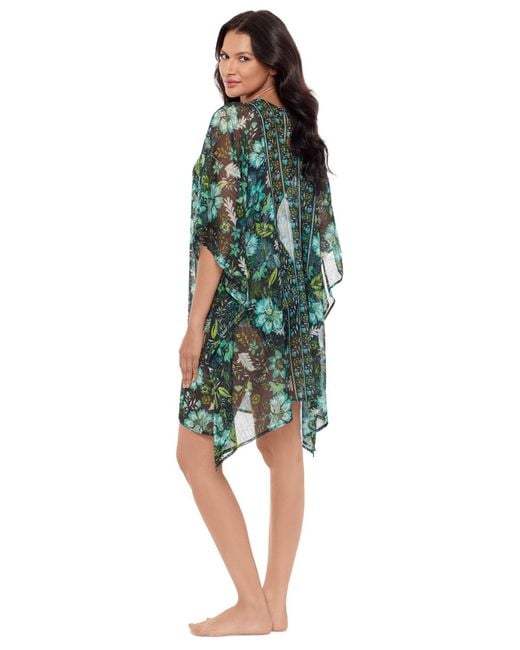 Miraclesuit Green Cover-up Caftan