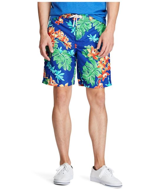 macys mens polo swim trunks