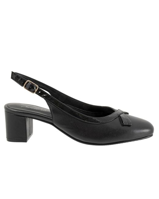 Trotters Black Dalani Pumps