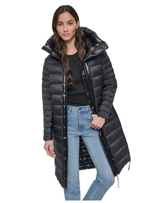 Columbia Heavenly Hooded Jacket Dkny Women's Faux Mink Hooded