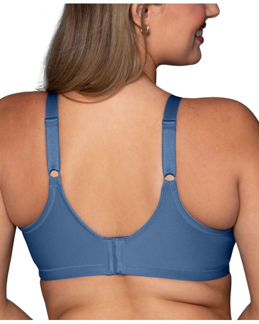 Vanity Fair Blue Vanity Fair Full Figure Beauty Back Smoother Wireless Bra 71380