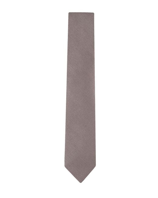 Calvin Klein Gray Silky Solid Tie for men