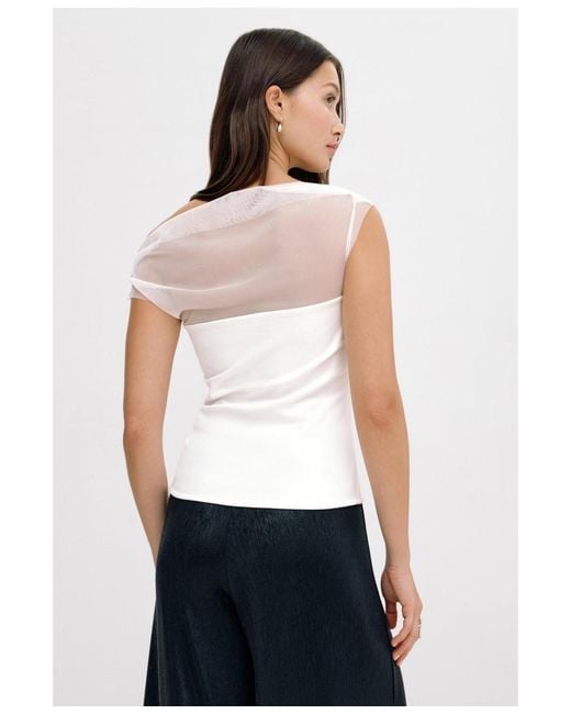 MARCELLA White Cabrini Top