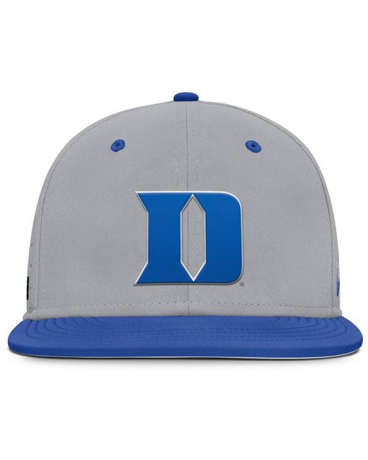 Nike Duke Blue Devils On-field Dugout True Performance Fitted Hat for men