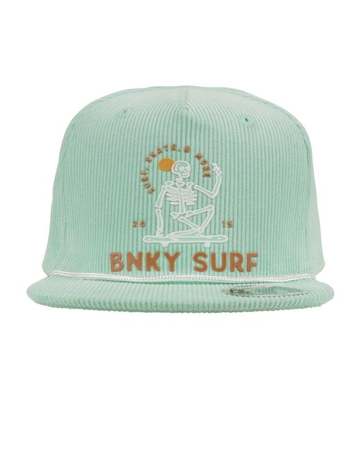 Binkybro Green Bones Snapback Hat for men