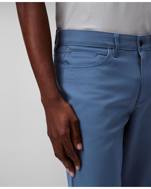 Calvin Klein Blue Ck Move 365 Slim-fit Performance Stretch Pants for men