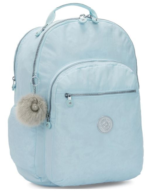 Kipling Blue Seoul Xl Backpack