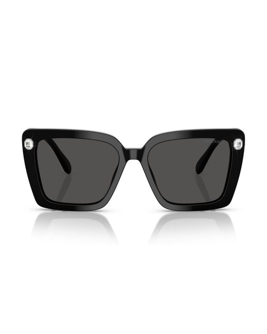 Swarovski Black Sunglasses