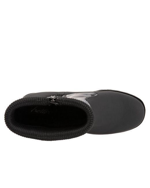 Trotters Black Berry Mid Boot