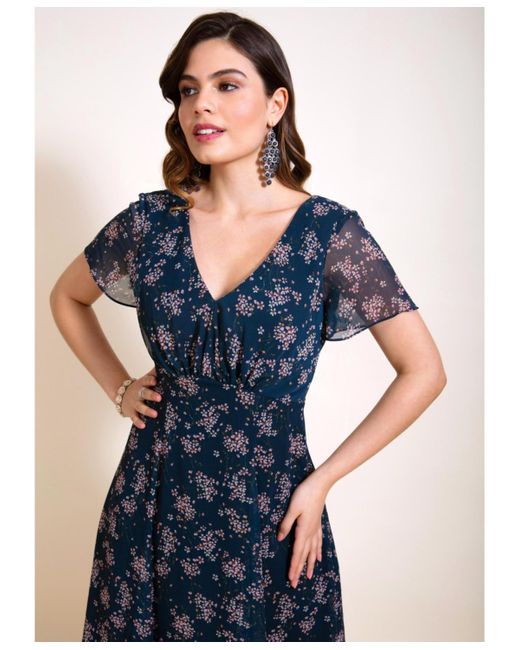 Alie Street London Blue Miranda Dress