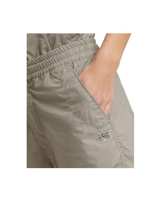 G-Star Gray Utility Cropped Pants