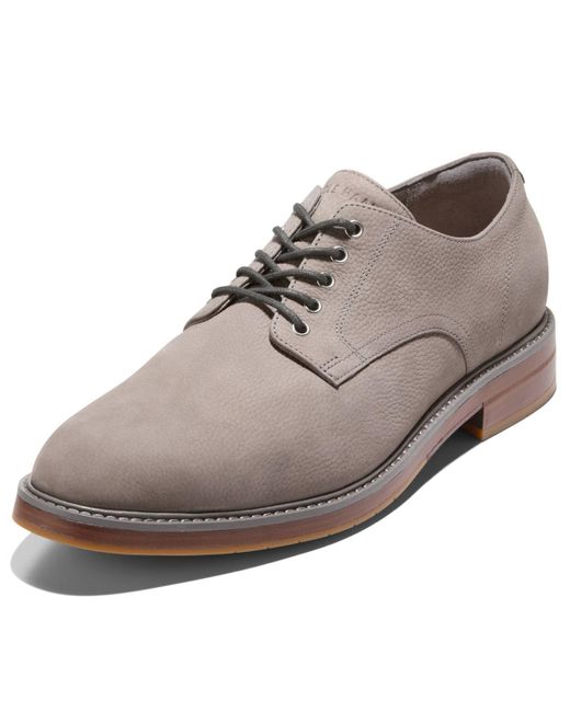 Cole Haan Gray Judson Grand Plain Toe Oxford for men
