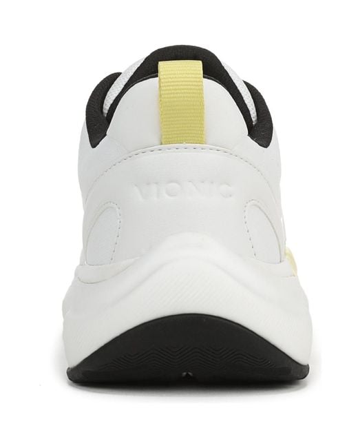 Vionic White Walk Quest Walking Shoes