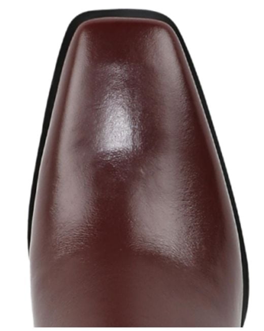 Franco Sarto Brown Jonie Wide Calf Square Toe Zip Tall Boots