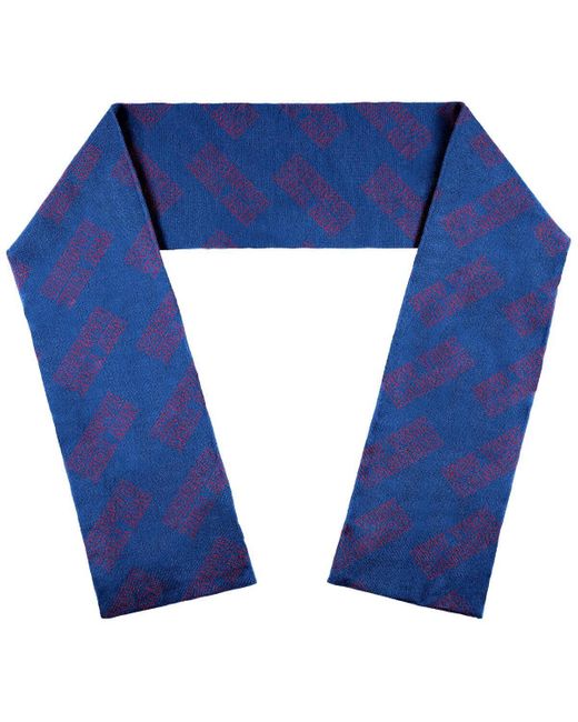 WEAR by Erin Andrews Blue New York Rangers Team Wordmark Scarf