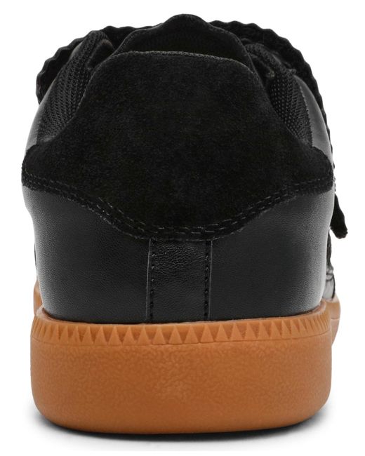 Steve Madden Black Momentum-m Mesh Sneakers