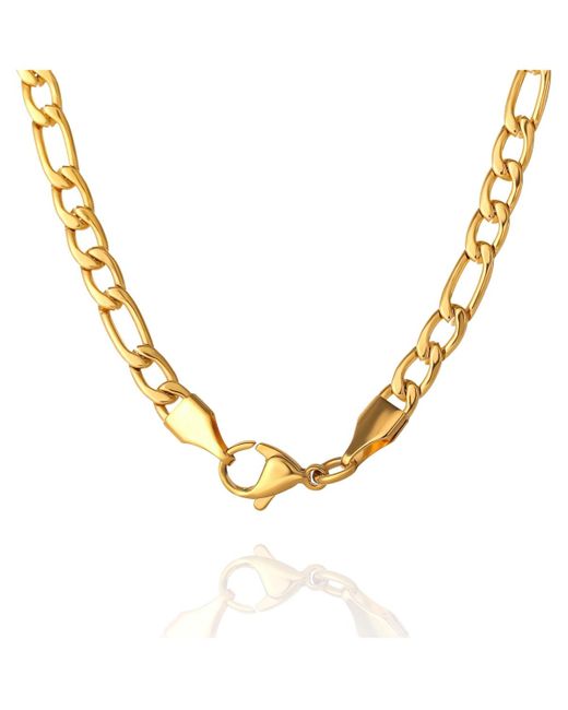 Lucky Brand Metallic Figaro Chain Necklace for men