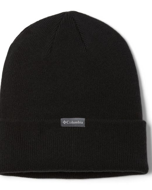 Columbia Black Tree Flag Cuffed Beanie Hat for men