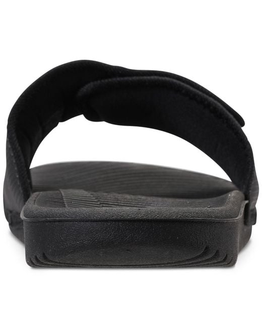 nike kawa adjustable slides black