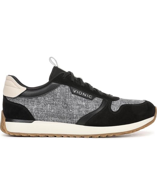 Vionic Black Monarch Sneakers